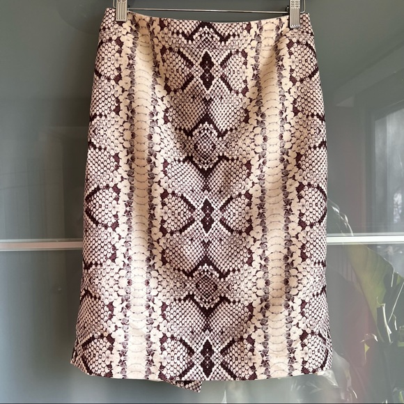 J.Crew No.2 Pencil Skirt in Python Print - Picture 1 of 7